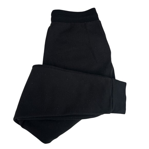 Love Streak Black Fleece Lined Drawstring Waist‎ Pull-On Jogger Pants Women S - Picture 6 of 13